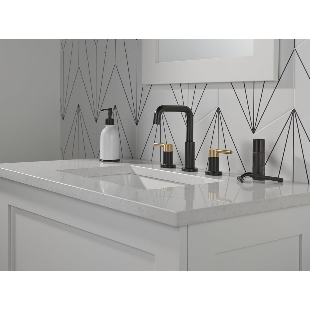 Delta Nicoli Two Handle Widespread Bathroom Faucet - 35849LF