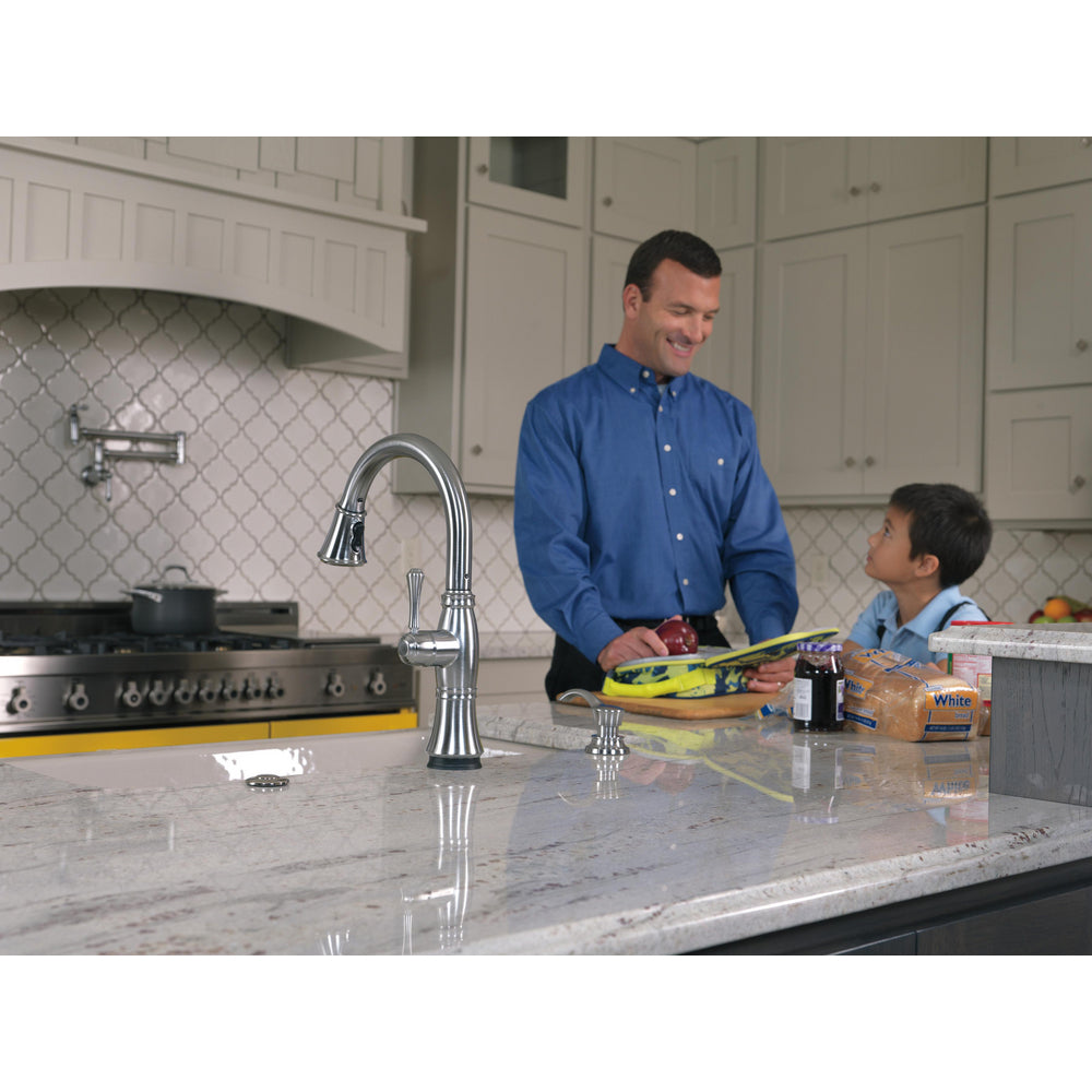 Delta Traditional Wall Mount Pot Filler - 1177LF
