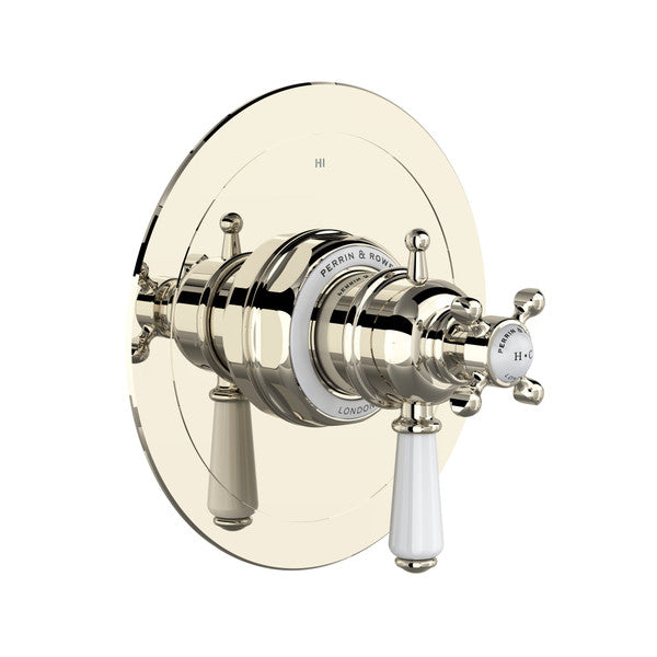 Perrin & Rowe Edwardian 1/2" Therm & Pressure Balance Trim With 3 Functions (Share) U.TEW23W1L
