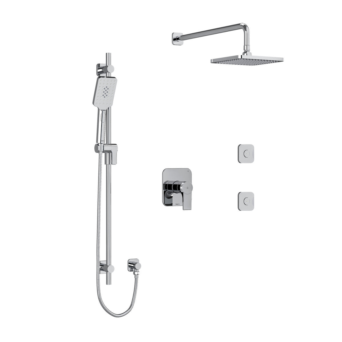 Riobel Fresk Shower Kit 3545 With Rough-In Valve - KIT3545FR