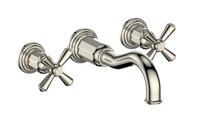 Vogt Carinthia 8" C.C. Wall Mount Lavatory Faucet With Rough-In Valve - BF.CX.1520.CC