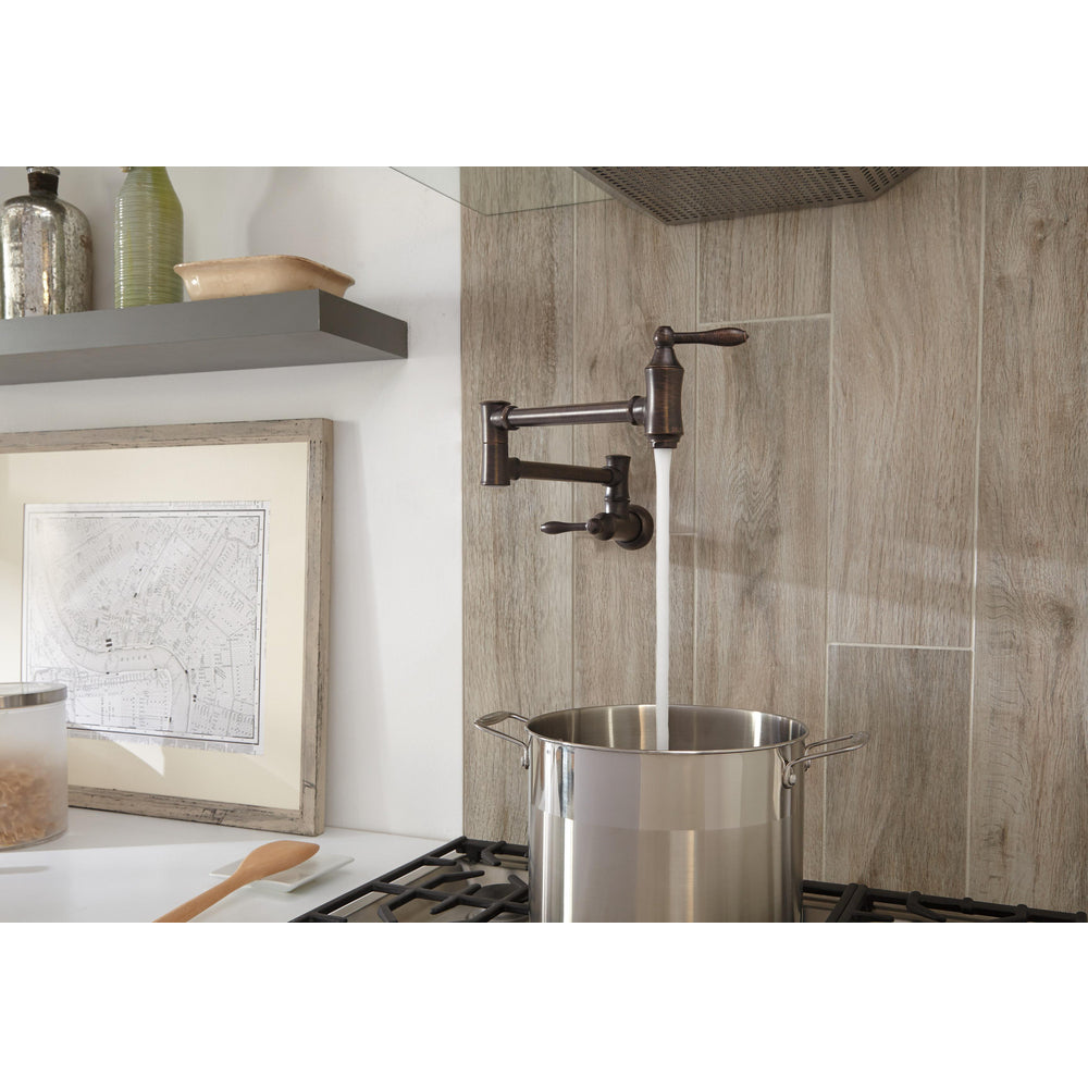 Delta Traditional Wall Mount Pot Filler - 1177LF