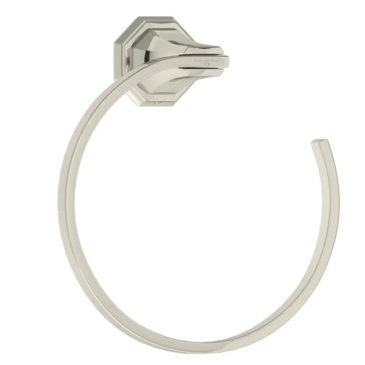Perrin & Rowe Deco Towel Ring