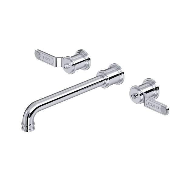 Perrin & Rowe Armstrong Wall Mount Tub Filler Trim Lever Handles