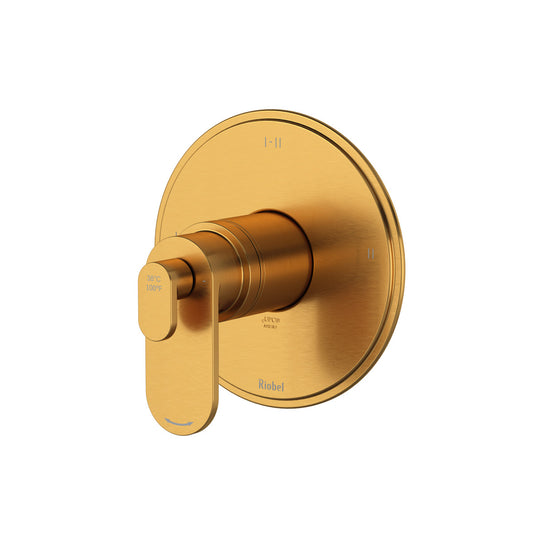 Riobel Arca 1/2" Thermostatic And Pressure Balance Trim With Up to 3 Functions