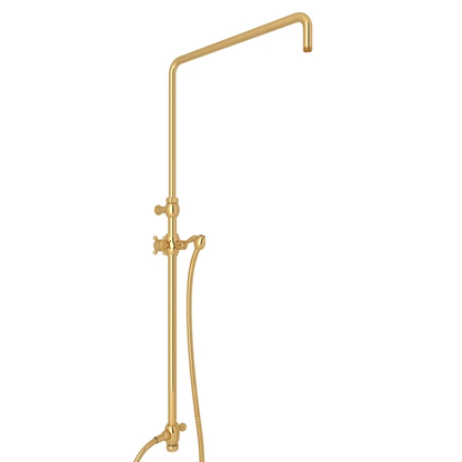 Rohl Acqui Colonne montante avec inverseur, douchette et support coulissant - 1560