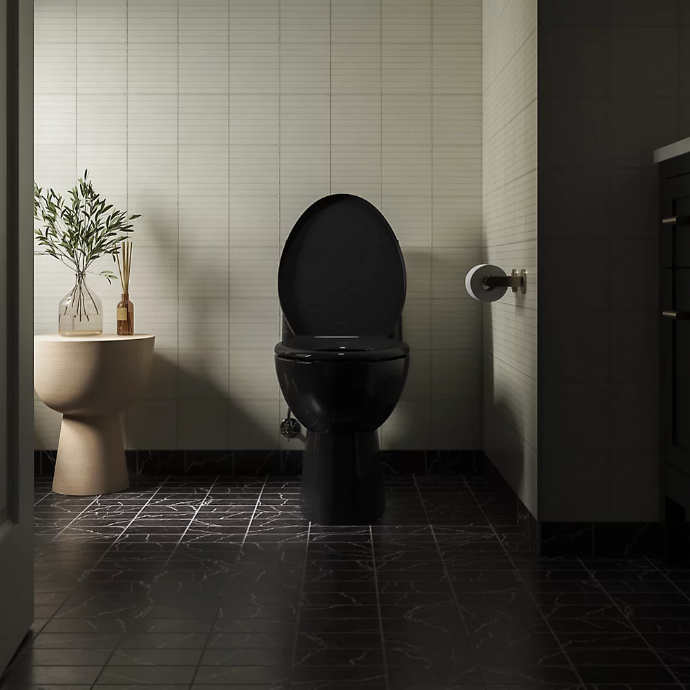 Kohler Impro ReadyLatch Quiet-Close Elongated Toilet Seat - K-26801-0