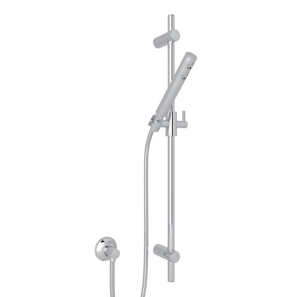 Rohl Handshower Set With 30" Slide Bar And Single Function Handshower - 1600