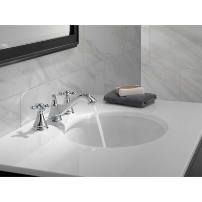 Delta Cassidy Metal Cross Handle Kit for Deck Mount Bathroom & Bidet - H295