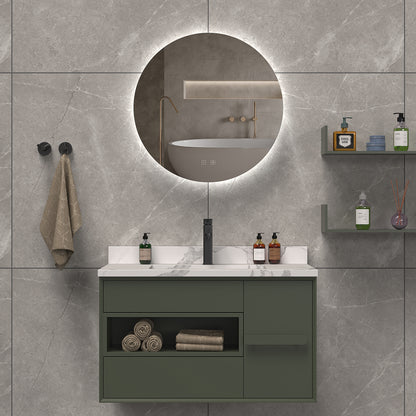 Ico Atlas Back-lit LED Mirror - IA1036, Size 36"