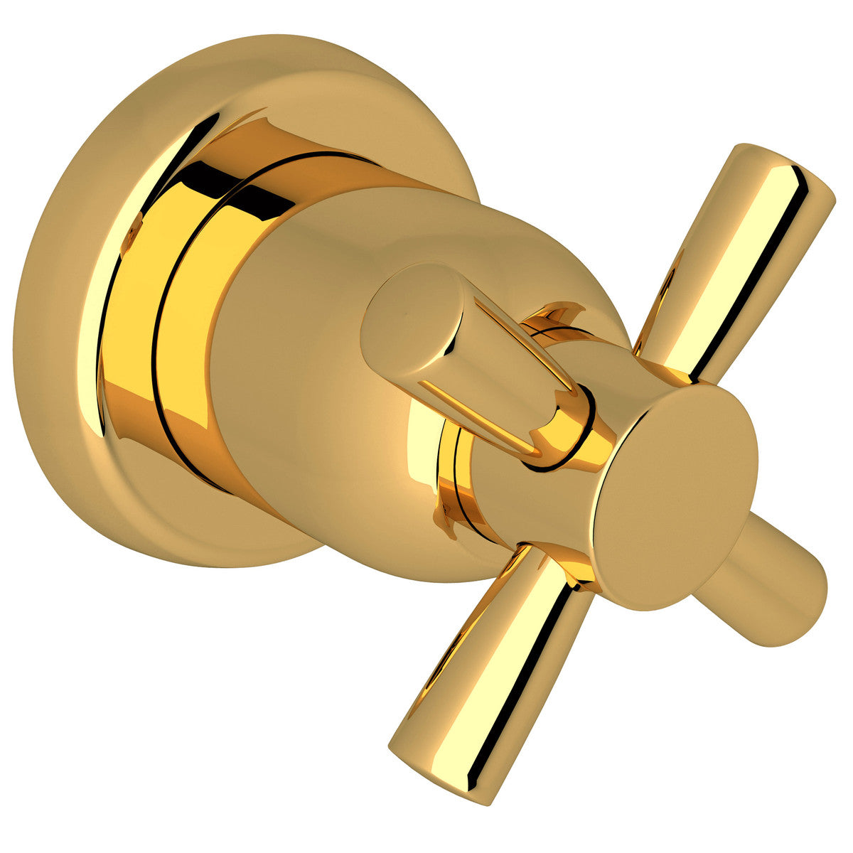 Perrin & Rowe Holborn Trim For Volume Control & 4-Port Dedicated Diverter With Cross Handle