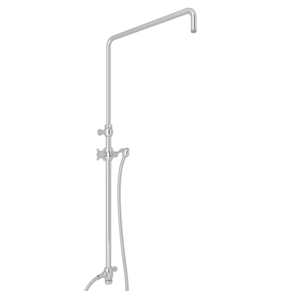 Rohl Acqui Colonne montante avec inverseur, douchette et support coulissant - 1560