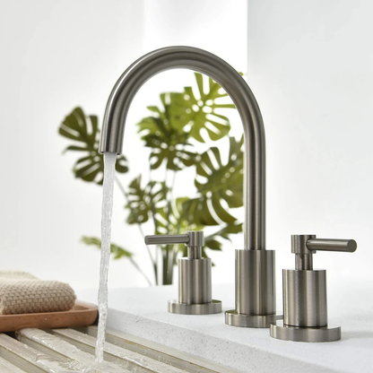 Kodaen Elegante Three Holes Widespread Bathroom Faucet
