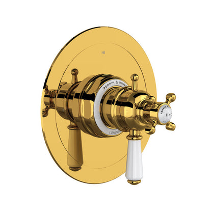 Perrin & Rowe Edwardian 1/2" Therm & Pressure Balance Trim With 3 Functions (Share) U.TEW23W1L