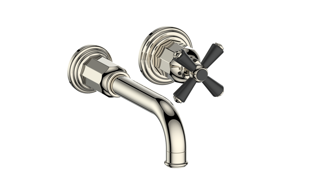 Vogt Carinthia 8" C.C. Wall Mount Single Handle Lavatory Faucet With Rough-In Valve - BF.CX.1410