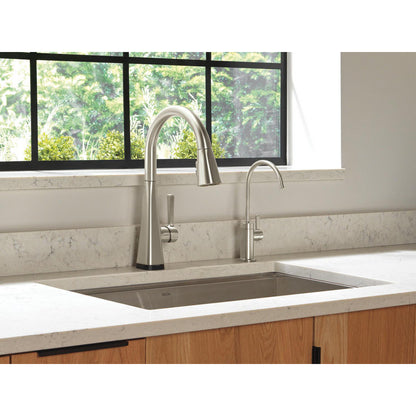 Delta Lenta Single-Handle Pull-Down Kitchen Faucet With Touch2O Technology
