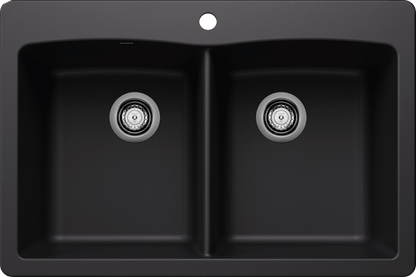 Blanco Diamond 210 Silgranit Dual Mount Kitchen Sink