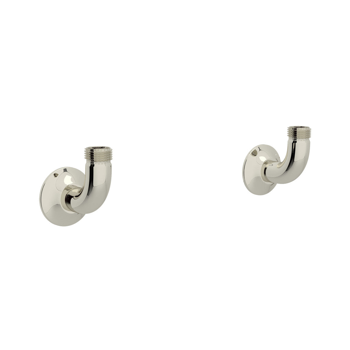 Perrin & Rowe Georgian Era Bridge Kitchen Faucet Wall Unions - U.6792