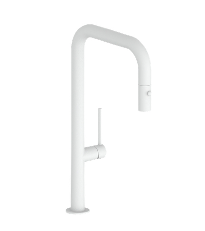 Vogt Dornbirn Pull Down 16" Kitchen Faucet With U-Spout