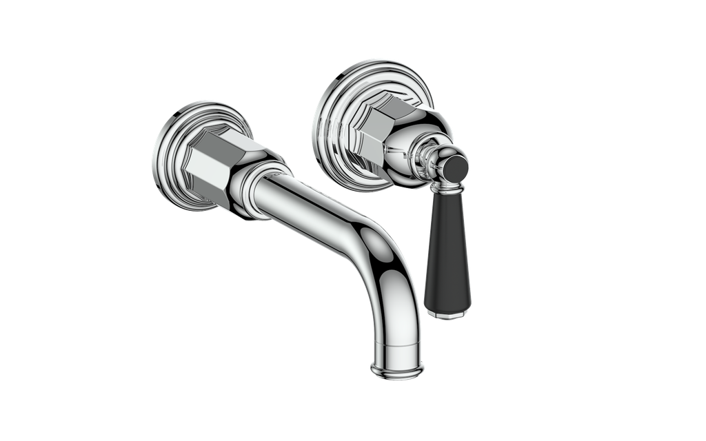 Vogt Carinthia 8" C.C. Wall Mount Single Handle Lavatory Faucet With Rough-In Valve - BF.CX.1410