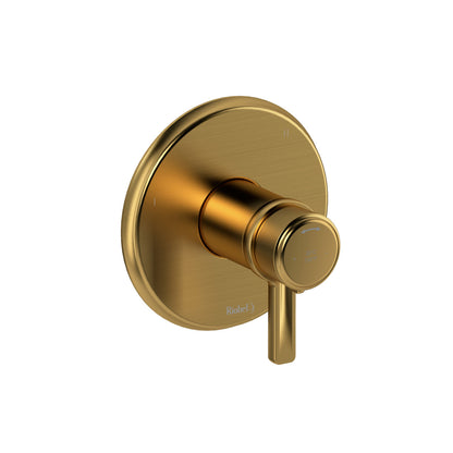 Riobel Momenti 1/2" Therm & Pressure Balance Trim With 3 Functions (No Share) - TMMRD47J