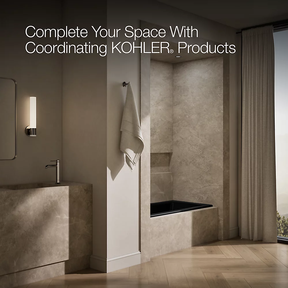 Kohler Archer 60" x 30" Alcove Bath, Right Drain