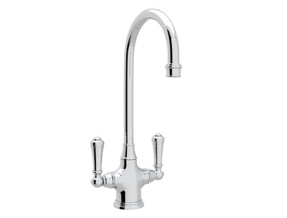 Perrin & Rowe Georgian Era Two Handle Bar/Food Prep Kitchen Faucet