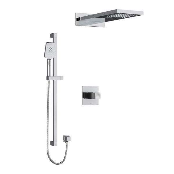Riobel Reflet Shower Kit 2745 With Rough-In Valve - KIT2745RF
