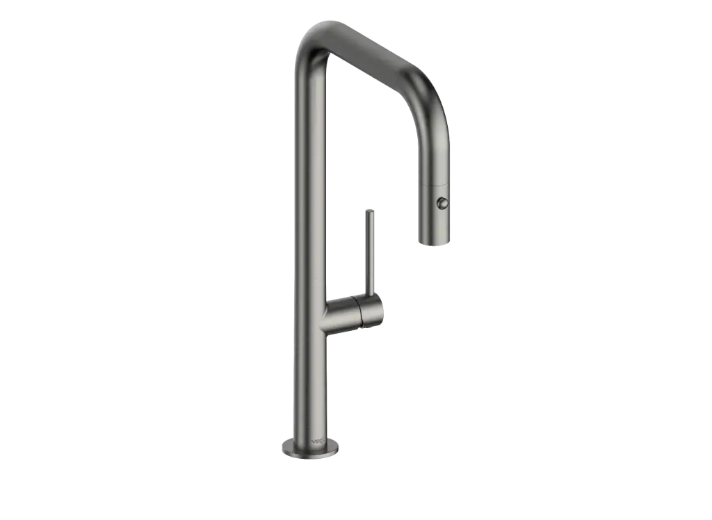 Vogt Dornbirn Pull Down 16" Kitchen Faucet With U-Spout