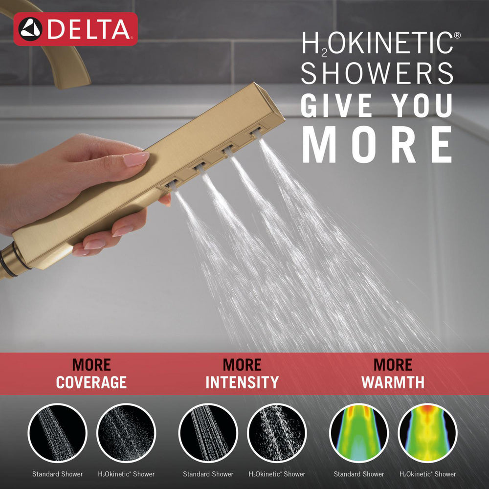 Delta T4762 Lineax Roman Tub Filler Trim with Hand Shower