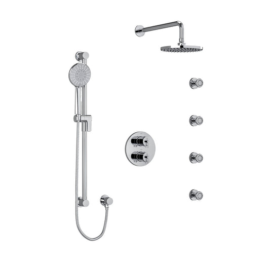 Riobel GS Shower Kit 446 With Rough-In Valve - KIT446GS