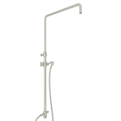 Rohl Acqui Colonne montante avec inverseur, douchette et support coulissant - 1560