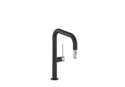Vogt Dornbirn Pull Down 13" Bar/Prep Kitchen Faucet With U-Spout