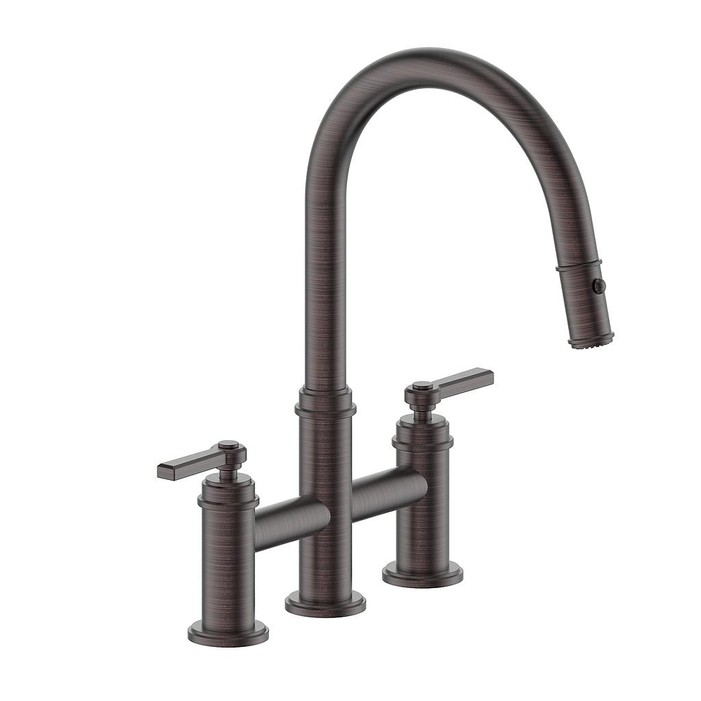 Vogt Zehn Bridge Kitchen Faucet, KF.17ZN.1112 With Lever Handle