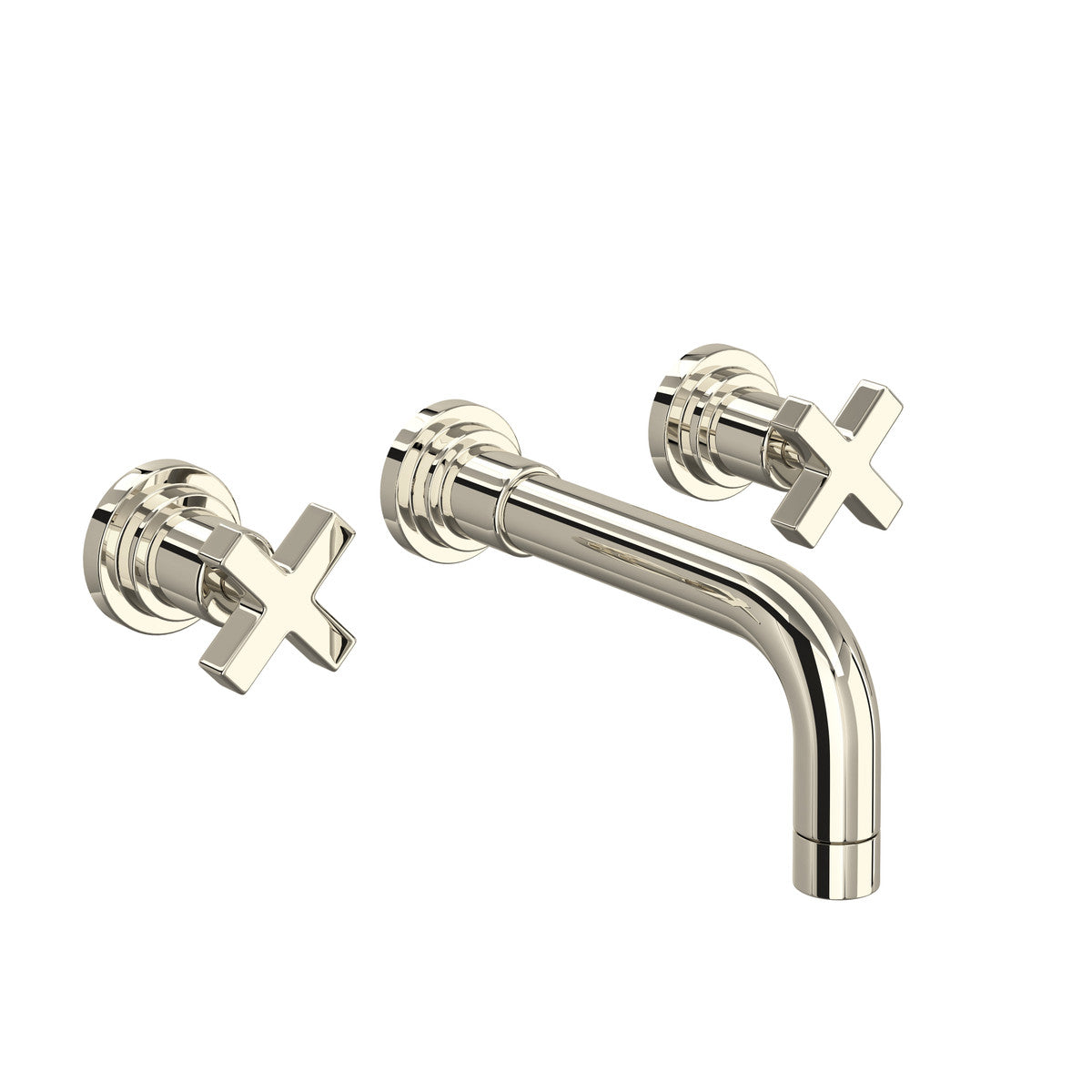 Rohl Lombardia Wall Mount Lavatory Faucet Trim Cross Handles - A2207XMTO-2