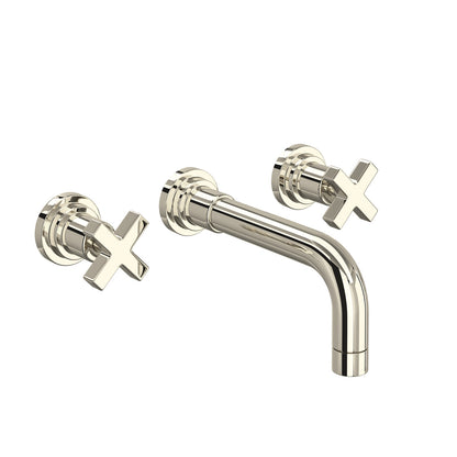 Rohl Lombardia Wall Mount Lavatory Faucet Trim Cross Handles - A2207XMTO-2