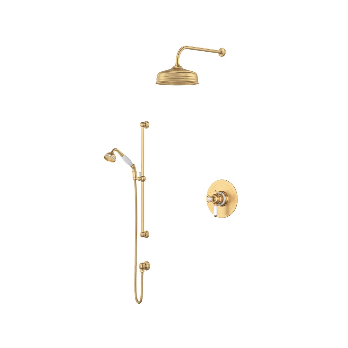 Perrin & Rowe Edwardian Shower Kit 323 Trim Only U.TKIT323EW