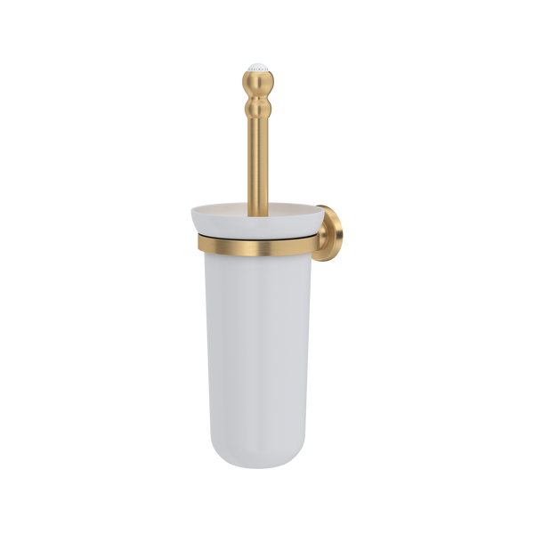 Perrin & Rowe Edwardian Wall Mount Toilet Brush Holder