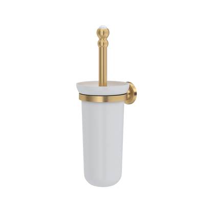 Perrin & Rowe Edwardian Wall Mount Toilet Brush Holder