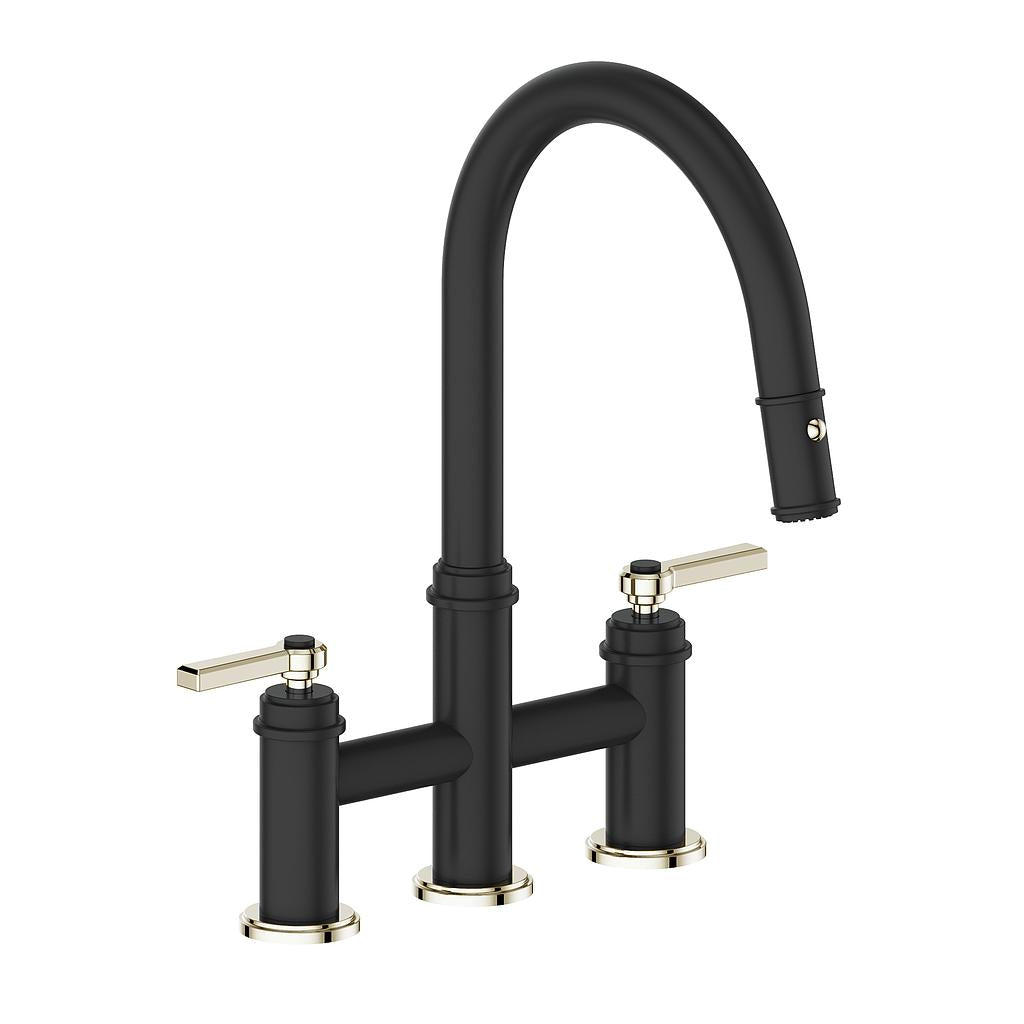 Vogt Zehn Bridge Kitchen Faucet, KF.17ZN.1112 With Lever Handle