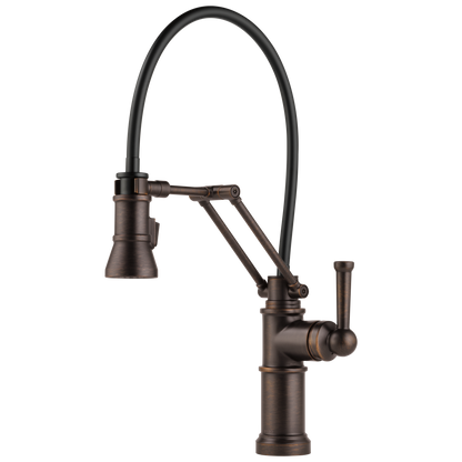 Brizo Artesso Single Handle Articulating Kitchen Faucet