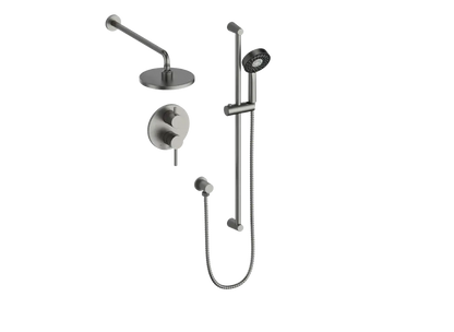 Vogt Wörgl 2-Way Pressure Balanced Shower System With Rough-In Valve - SET.OR.210.210