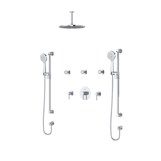 Riobel Riu Shower Kit 6413 Trim Only - TKIT6413