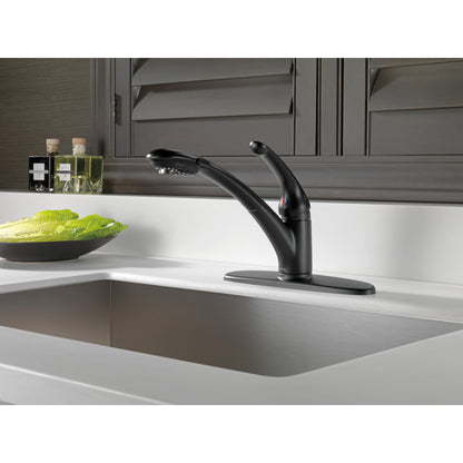 Delta Signature Single Handle Pull-Out Kitchen Faucet