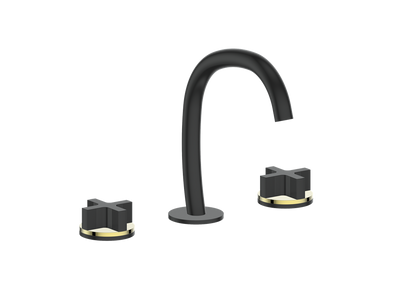 Vogt Mond 8" C.C. Lavatory Faucet With Pop-Up Drain - Cross Handle - BF.M3.1331