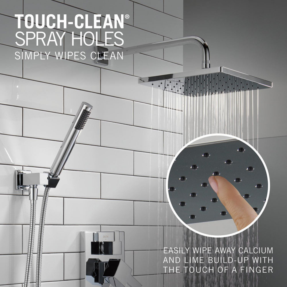 Delta T342701 Modern Monitor 14 Series Angular Raincan Shower Trim with Hand Shower