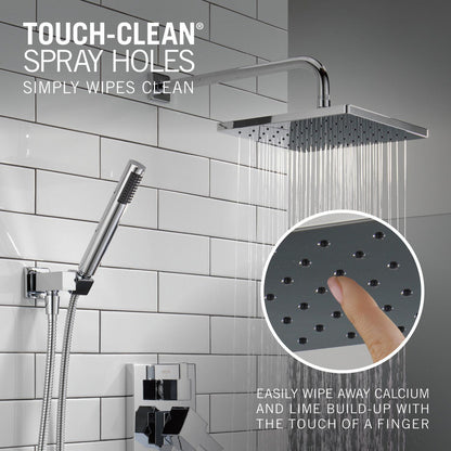 Delta T342701 Modern Monitor 14 Series Angular Raincan Shower Trim with Hand Shower