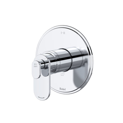 Riobel Arca 1/2" Thermostatic And Pressure Balance Trim With Up to 3 Functions