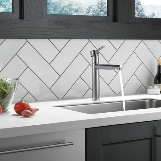 Delta Trinsic Single Handle Kitchen Faucet 1.8 GPM -  1159LF