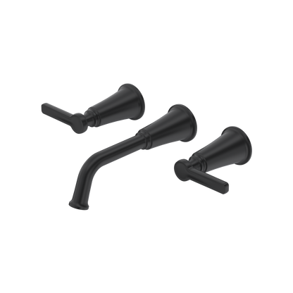 Riobel Momenti Wall Mount Lavatory Faucet Trim - TMMSQ03J